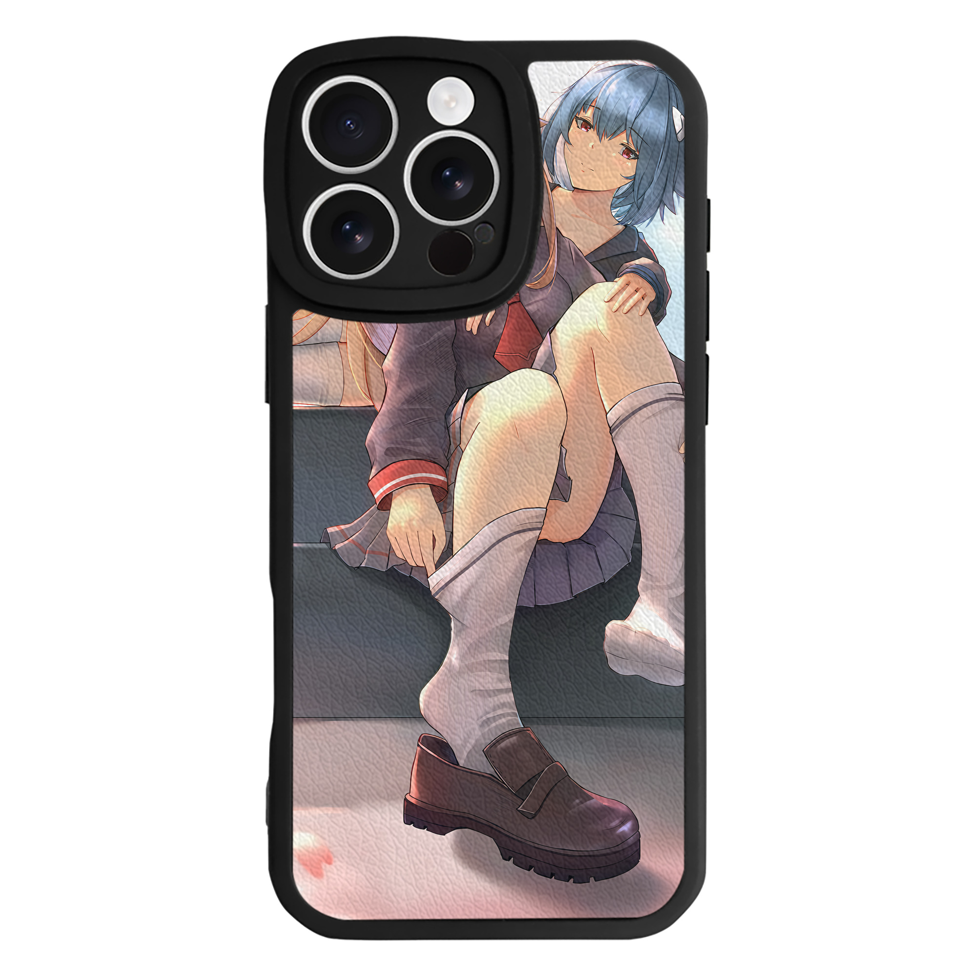 （画像用） EVA 新世紀エヴァンゲリオン 【iPhone 16シリーズ対応】シリコンスマホケース（レザー調） 材質：シリコン